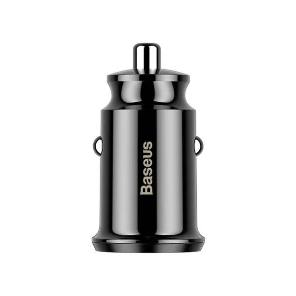 Baseus Grain 2x USB 5V 3,1A nabíjačka do auta (čierna) 016534