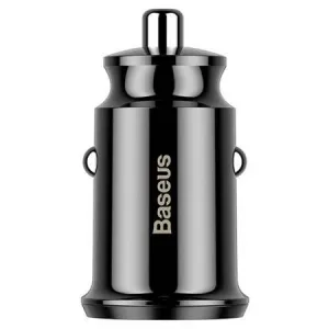 Baseus Grain 2x USB 5V 3,1A nabíjačka do auta (čierna) 016534