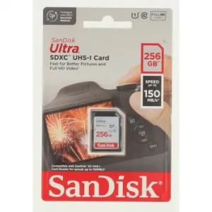 SanDisk Ultra 256 GB SDXC Memory Card 150 MB/s 85235110