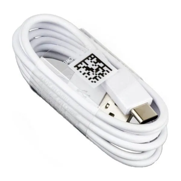 Originál kábel Samsung USB/USB-C 1.5m - Biely, EP-DW700CWE (Bulk balenie)