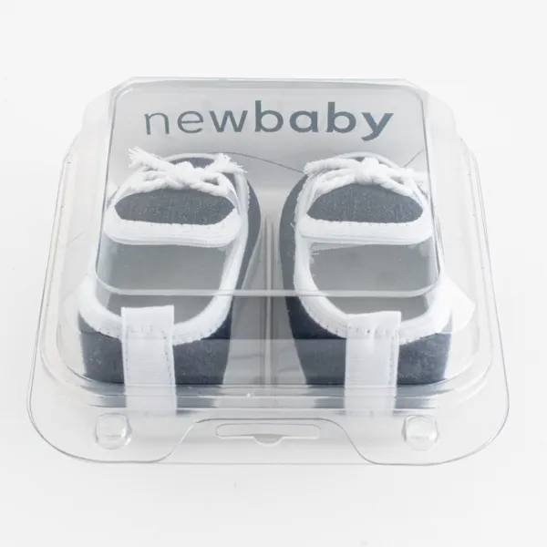 Dojčenské mokasíny-capačky New Baby tmavo modrá 12-18 m Veľkosť: 3-6 m