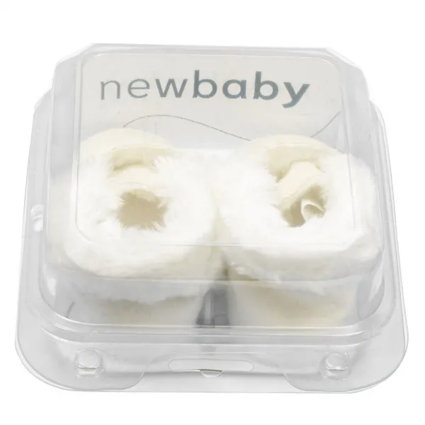 Dojčenské zimné semiškové capačky New Baby 0-3 m béžové Veľkosť: 0-3 m