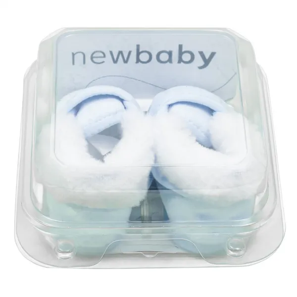 Dojčenské zimné capačky New Baby modré 0-3 m Veľkosť: 0-3 m