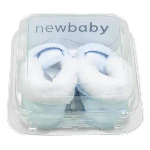 Dojčenské zimné capačky New Baby modré 0-3 m Veľkosť: 0-3 m