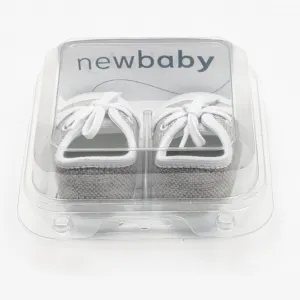 Dojčenské tenisky capačky New Baby jeans sivá 0-3 m Veľkosť: 3-6 m