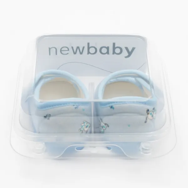 Dojčenské capačky New Baby modrá chlapec Veľkosť: 0-3 m
