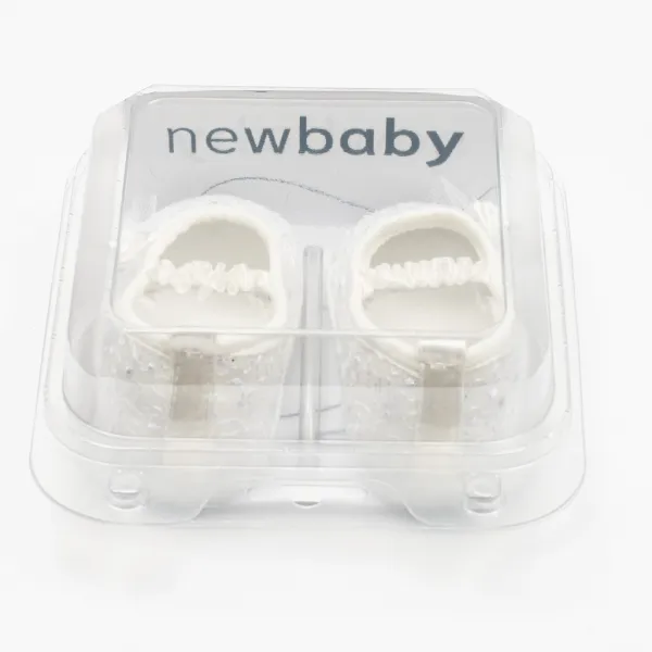 Dojčenské krajkové baletky capačky New Baby béžová Veľkosť: 12-18 m