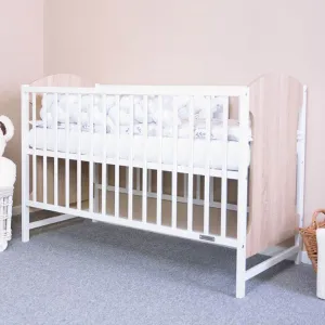 Detská postieľka New Baby MIA štandard dub