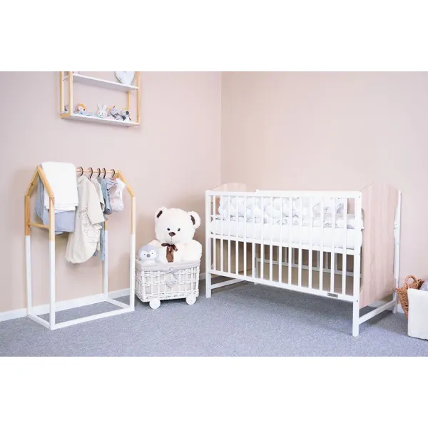 Detská postieľka New Baby MIA štandard dub
