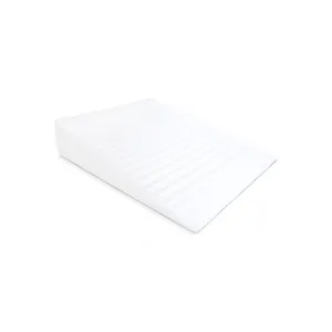 Dojčenský vankúš - klin Sensillo biely Luxe s aloe vera 30x37 cm do kočíka