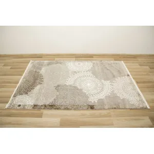 Koberec Oriental 4475 grey / vizon rozety