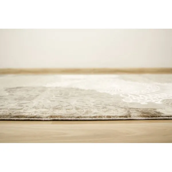 Koberec Oriental 4475 grey / vizon rozety