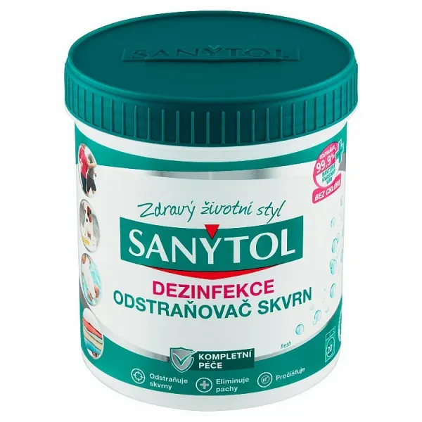 Sanytol Dezinfekcia Odstraňovač Škvrn 450 g