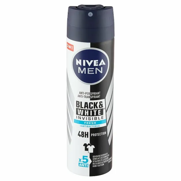 NIVEA MEN Anti-perspirant Black&White Fresh sprej 1x150 ml