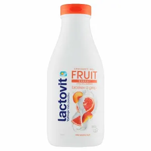 Lactovit Fruit Energy broskyňa a grapefruit sprchový gél 500 ml