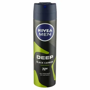 NIVEA MEN Anti-perspirant DEEP AMAZONIA sprej, 48H, black carbon 1x150 ml
