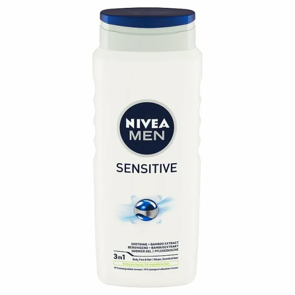 Sprchový gél Nivea Men Sensitive 500 ml