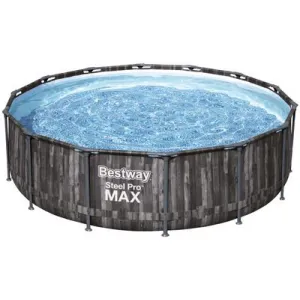 Bazén Bestway® Steel Pro MAX, 5614Z, kartušová filtrácia, rebrík, plachta, 427x107 cm