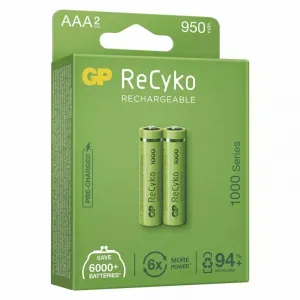 GP ReCyko batérie nabíjacie AAA 1000 2ks 1balenie
