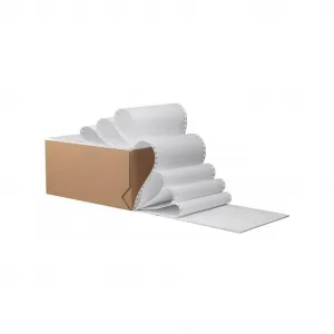 Economy Tabelačný papier, 12`x25cm/1+3, 500 zložiek