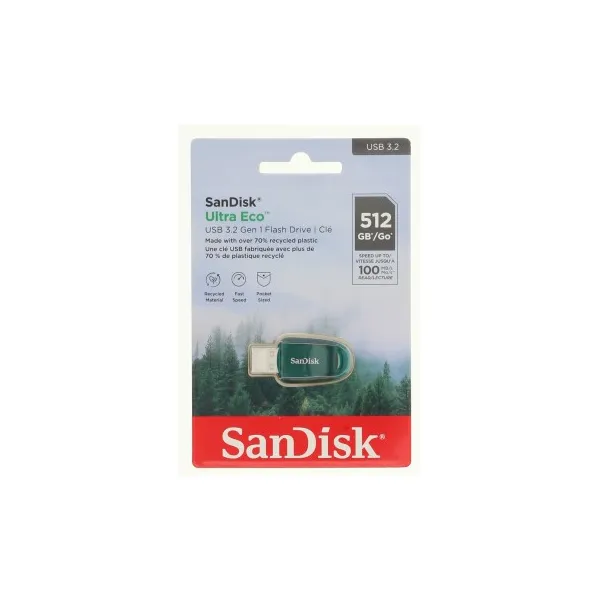 SanDisk Ultra Eco USB Flash Drive USB 3.2 Gen 1 512 GB 85235110