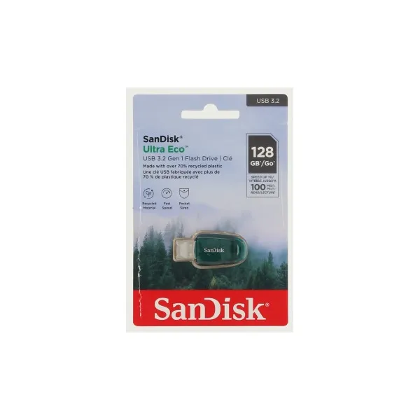 SanDisk Ultra Eco USB Flash Drive USB 3.2 Gen 1 128 GB 85235110