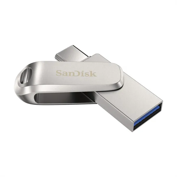 SanDisk Flash Disk 64GB Ultra Dual Drive Luxe USB 3.1 Typ C 150 MB/s