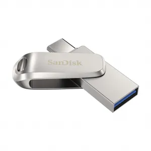 SanDisk Flash Disk 64GB Ultra Dual Drive Luxe USB 3.1 Typ C 150 MB/s