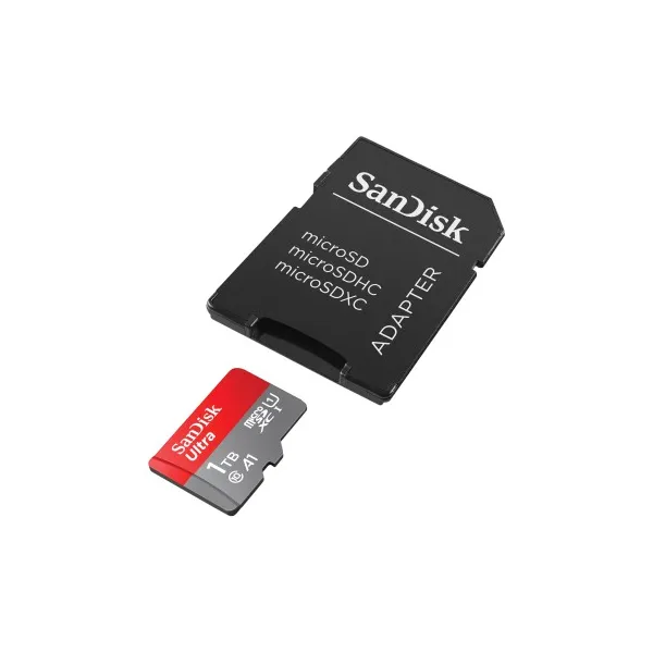 SanDisk Ultra microSDXC 1TB + SD Adapter 150 MB/s  A1 Class 10 UHS-I 85235110