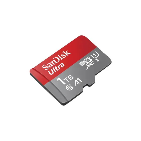 SanDisk Ultra microSDXC 1TB + SD Adapter 150 MB/s  A1 Class 10 UHS-I 85235110