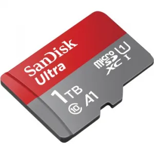 SanDisk Ultra microSDXC 1TB + SD Adapter 150 MB/s  A1 Class 10 UHS-I 85235110