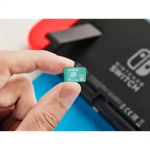 Sandisk Nintendo Switch micro SDXC 512 GB 100 MB/s A1 C10 V30 UHS-1 U4 85235110
