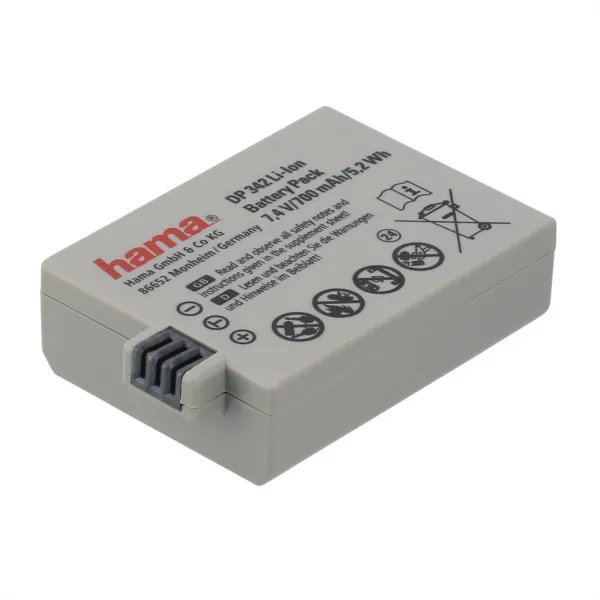 Hama fotoakumulátor typ Canon LP-E5, Li-Ion 7,4 V/700 mAh 85076000