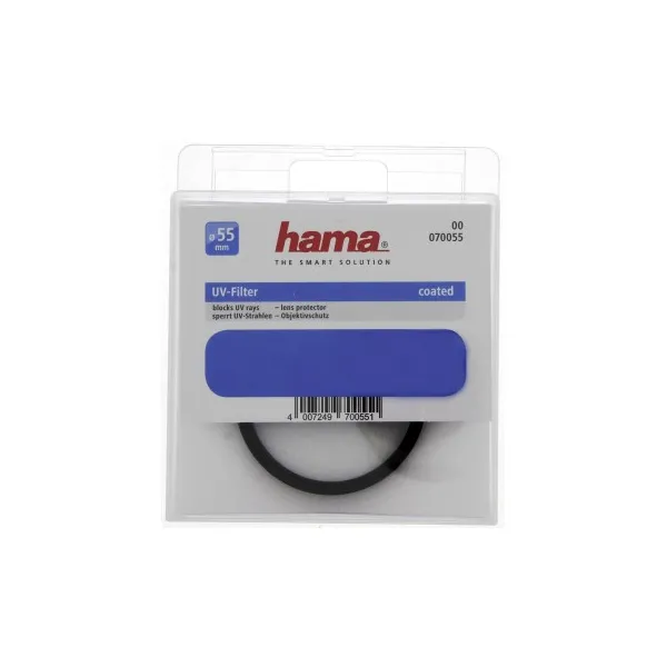 Hama UV Filter, coated, 55 mm 90022000