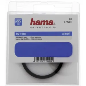 Hama UV Filter, coated, 55 mm 90022000