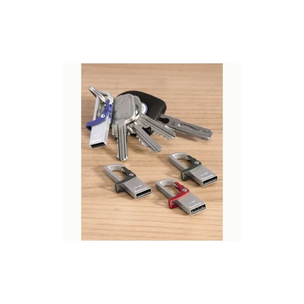 Hama flashPen "Hook-Style"  64 GB 15MB/s, šedý 85235110