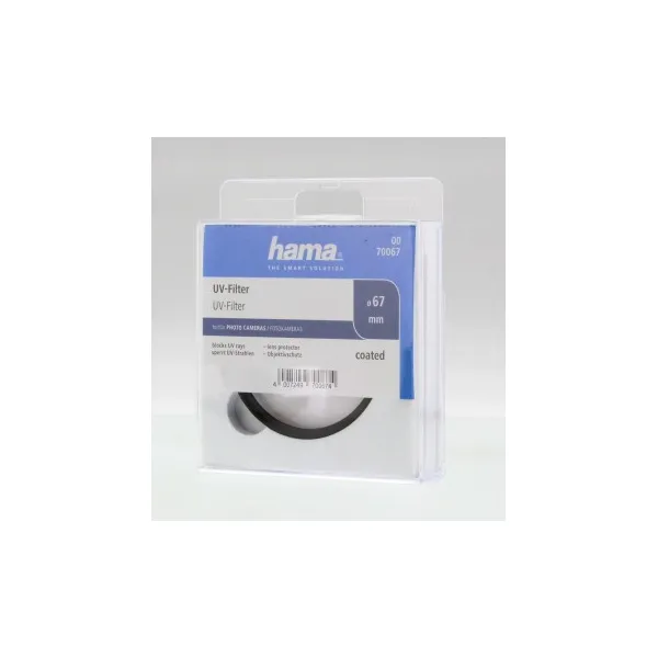 Hama UV Filter, coated, 67 mm 90022000