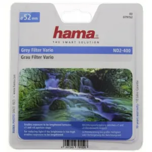Hama vario šedý Neutral-Density Filter, ND2-400, 52 mm 90022000