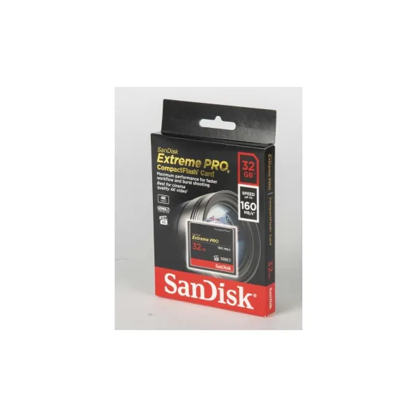 SanDisk Extreme Pro CF 32 GB 160 MB/s VPG 65, UDMA 7 85235110