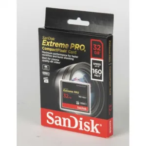 SanDisk Extreme Pro CF 32 GB 160 MB/s VPG 65, UDMA 7 85235110
