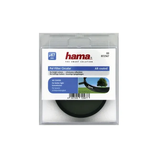 Hama filter polarizačný cirkulárny, 67 mm 90022000