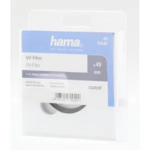 Hama UV Filter, coated, 49 mm 90022000