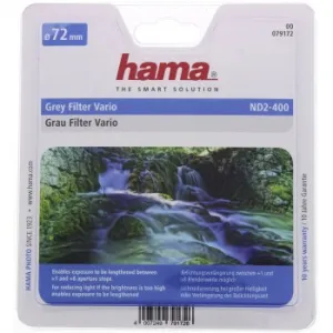 Hama vario šedý Neutral Density Filter, ND2-400 Filter, 72 mm 90022000