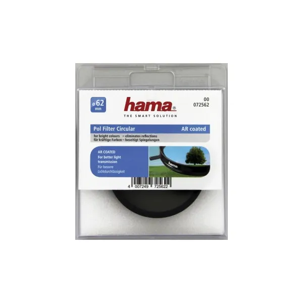 Hama filter polarizačný cirkulárny, 62 mm 90022000