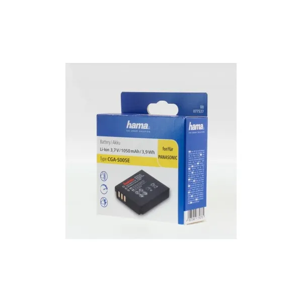 Hama fotoakumulátor typ Panasonic CGA-S005E, Li-Ion 3,7 V/1050 mAh 85076000