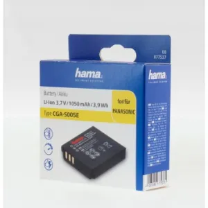 Hama fotoakumulátor typ Panasonic CGA-S005E, Li-Ion 3,7 V/1050 mAh 85076000