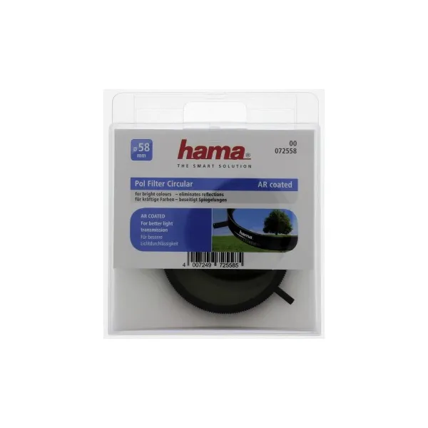 Hama filter polarizačný cirkulárny, 58 mm 90022000