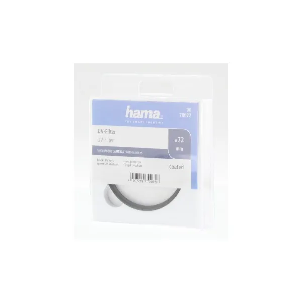 Hama UV Filter, coated, 72 mm 90022000