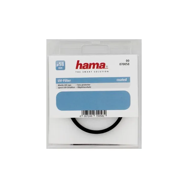 Hama UV Filter, coated, 58 mm 90022000