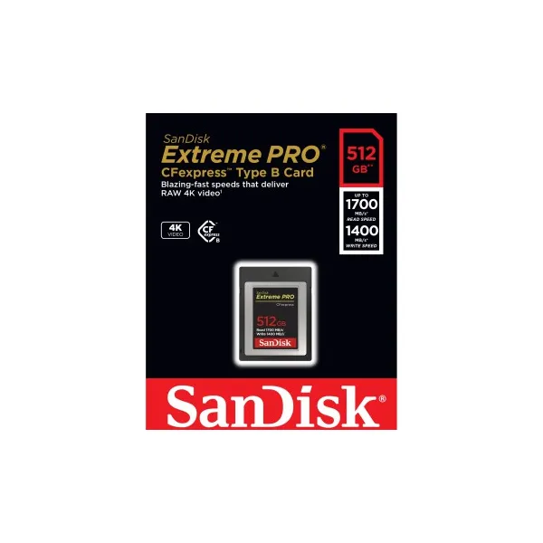SanDisk Extreme PRO CF expres 512 GB, Type B 85235110